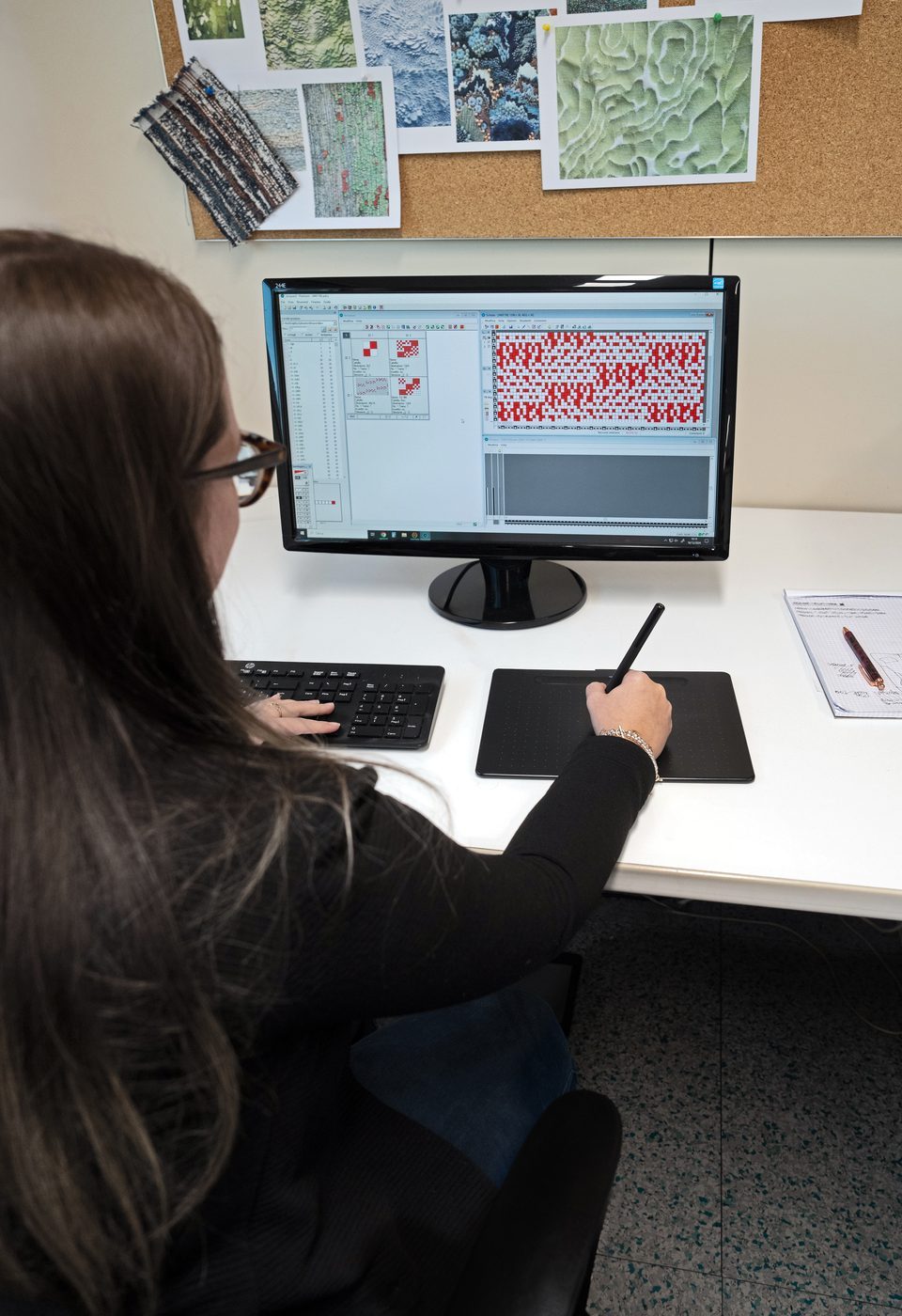 Sviluppo e personalizzazione del tessuto al CAD
