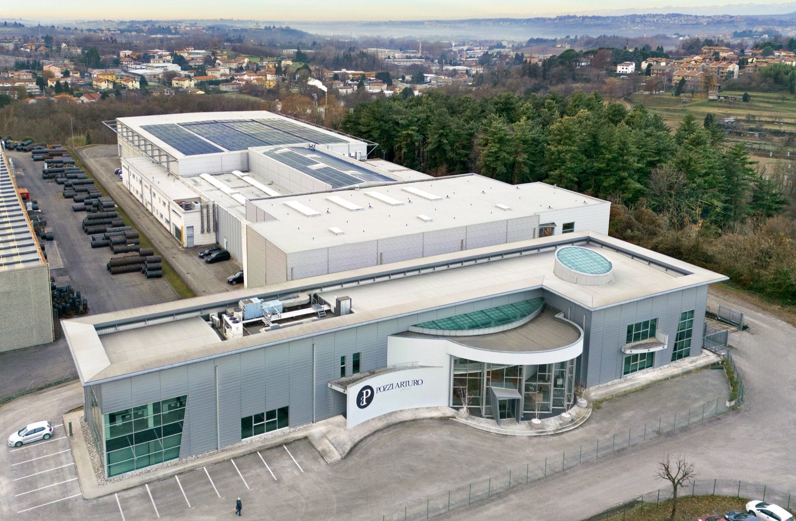 Lo stabilimento produttivo di Barzago